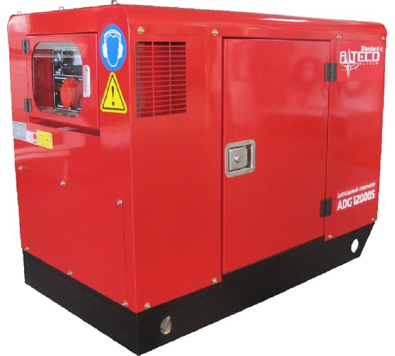 Изображение товара Дизельный генератор ALTECO Standard ADG 12000S+ATS 16885