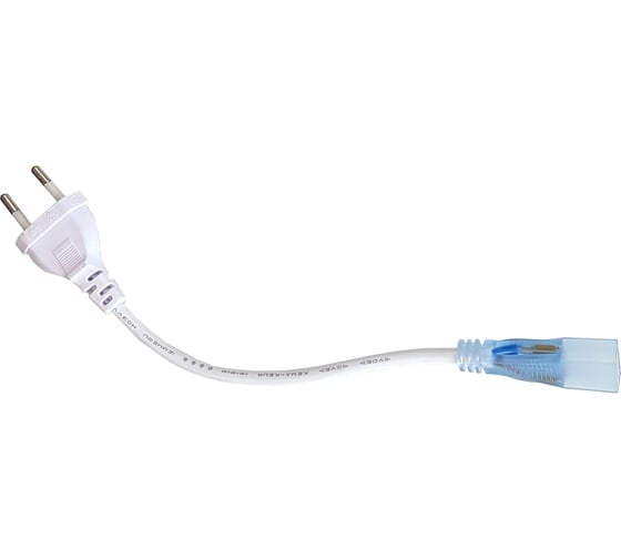 Изображение товара Сетевой шнур с вилкой для светодиодной ленты truEnergy 220v smd4040 120d 18005