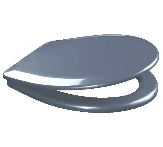 Изображение товара Крышка для унитаза ORIO регулируемая металлик  К-12
