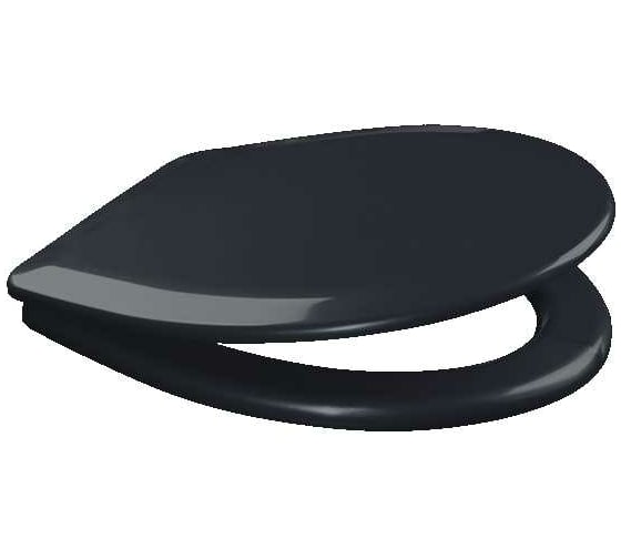 Изображение товара Крышка для унитаза ORIO регулируемая, черная К-14