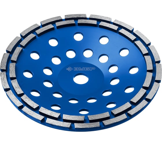 Изображение товара Двухрядная алмазная чашка ЗУБР Профессионал 230 мм 33372-230_z01