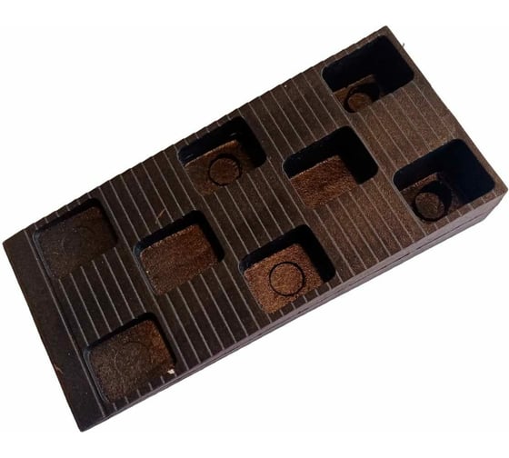 Изображение товара Клин монтажный 91x43x15 мм, 400 шт ООО "Полимер-Фарм" 4687202941735