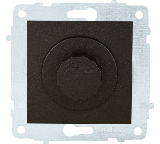 Изображение товара Механизм диммера OVIVO 800 вт., черный металлик, 600-000317-212