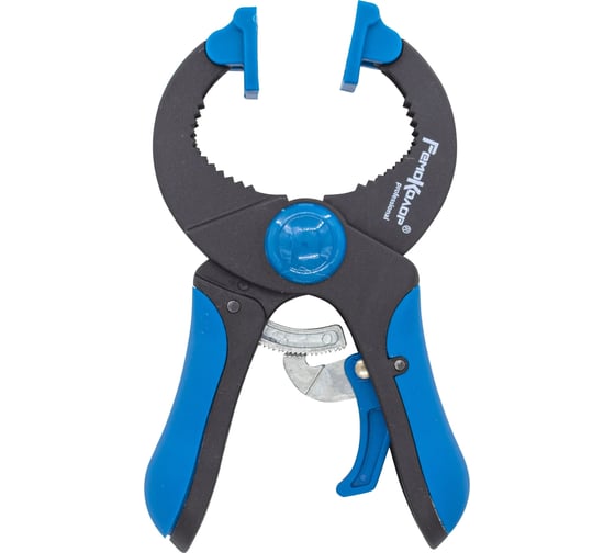 Изображение товара Клещеобразная струбцина РемоКолор пластиковый корпус, рычажный храповой механизм, 6"/150 44-2-015