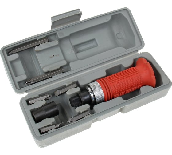 Изображение товара Ударно-поворотная отвертка РемоКолор CrV, 1/2", PH 3×65; 3×35; 2×35мм 33-2-717