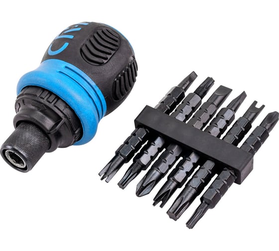 Изображение товара Реверсивная отвертка Forsage с набором специальных бит, в блистере F-32807MR(51770)