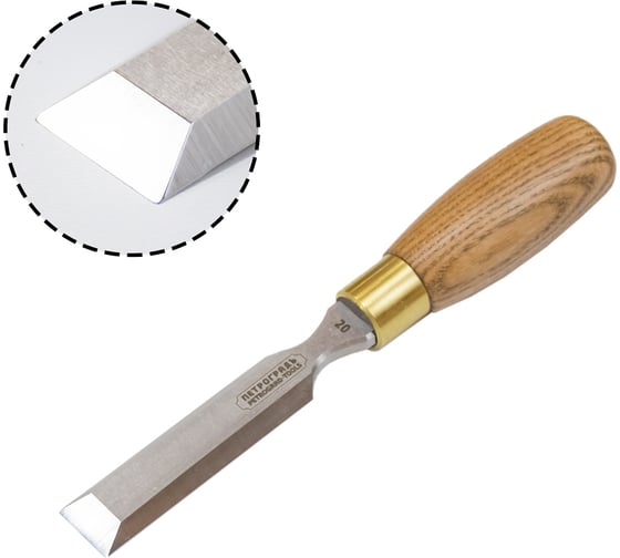 Изображение товара Стамеска Петроградъ серия Нева, 12мм М00020573