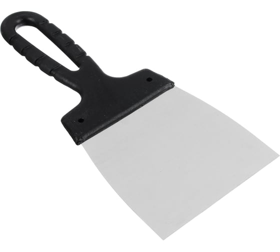 Изображение товара Нержавеющий шпатель РОКОТ пластиковая ручка 100 мм 683-133