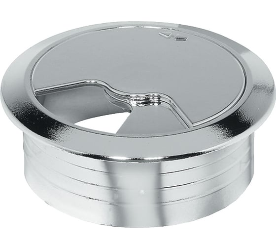 Изображение товара Кабель канал Hafele пластик хром 60мм 428.96.202