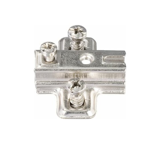 Изображение товара Крестовая монтажная планка Hafele A, евровинт, 4 мм 311.98.514