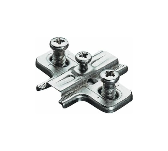 Изображение товара Монтажная площадка Hafele A, 0мм, с евровинтом 329.81.800