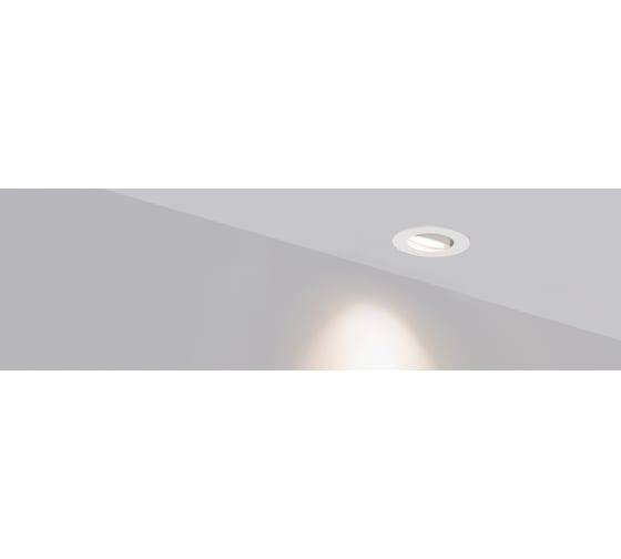 Изображение товара Светодиодный светильник Arlight LTM-R50WH 5W Warm White 25deg 020756