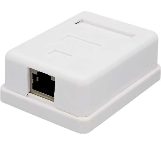 Изображение товара Компьютерная розетка SUPRLAN 8P8C (RJ-45), FTP, 5е, 1 порт 10-0354