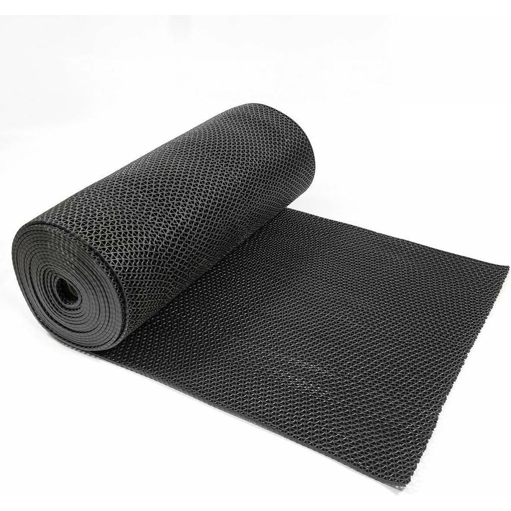 Изображение товара Противоскользящая дорожка ComeForte S-MAT Zig Zag 0,9x15 м, чёрная, 5 мм
