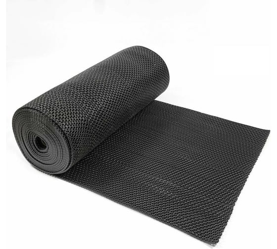 Изображение товара Противоскользящая дорожка ComeForte пвх s-mat zig zag 0,9x15м х5мм, черный SM-05