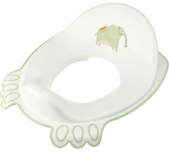 Изображение товара Накладка на унитаз детская Kidfinity с декором (зеленый) 43130880951