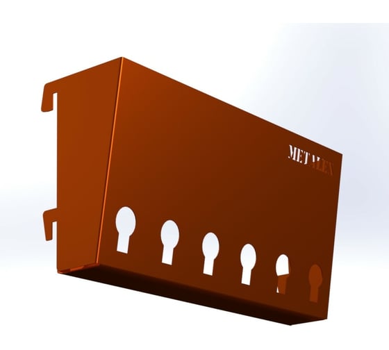 Изображение товара Лоток для документов ООО Металекс Metalex 148x300 мм, оранжевый ACPRLDO