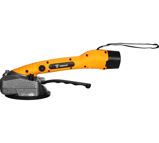 Изображение товара Аккумуляторная виброприсоска для укладки плитки DEKO DKTT12 12 В, 2x2.0 Ач 063-4417