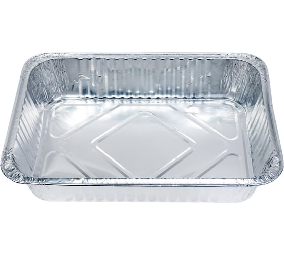 Изображение товара Одноразовая форма для выпечки из алюминиевой фольги Mallony LAMINA 37х27х7 см, прямоугольная, 006045