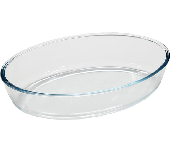 Изображение товара Форма для запекания из боросиликатного стекла Mallony CRISTALLINO  0.7 л, овальной формы 005562