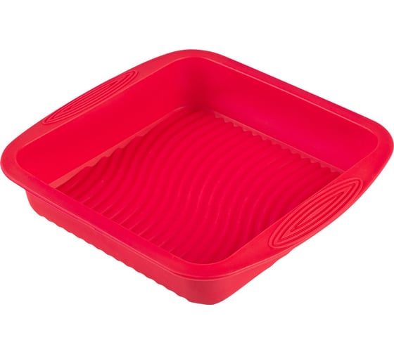 Изображение товара Форма для выпечки Mallony ROSEO квадратная, силикон 007237