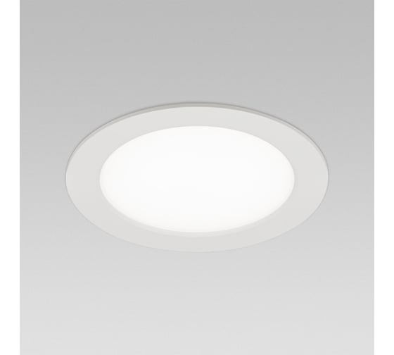 Изображение товара Светодиодный встраиваемый светильник MAKSILED 6Вт, 3000k/4000k/6000k, 450/498/480Лм, круг, регулируемый, белый ML-IN-8100-TRIW