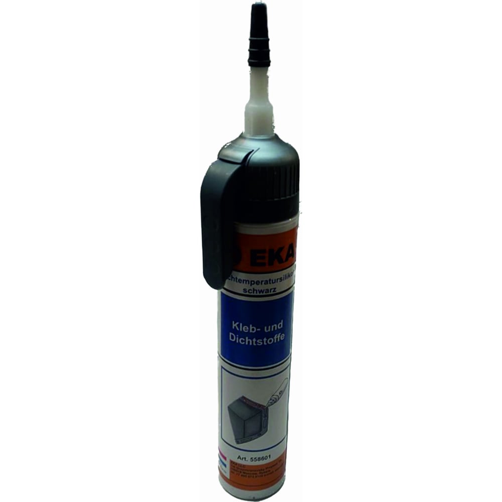 Изображение товара Герметик EKA RTV silikon черный, 200 мл - профессиональный силиконовый герметик