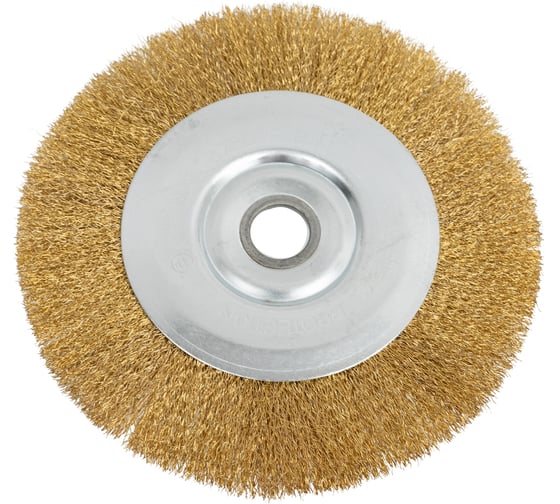 Изображение товара Щетка металлическая плоская 200х22 мм для УШМ ЕРМАК 656-058