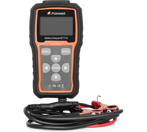 Изображение товара Тестер АКБ Foxwell 12-24В BT715