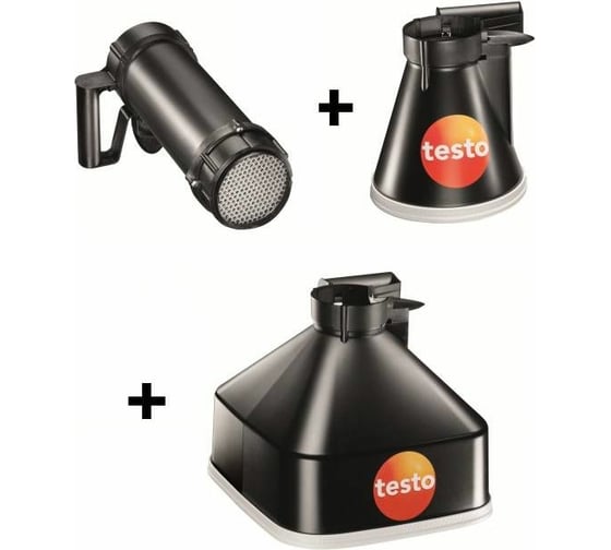 Изображение товара Комплект с выпрямителем потока Testo vent 417 0554 4173