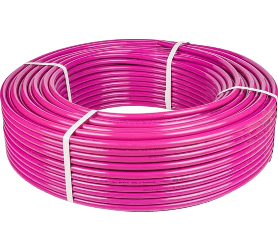 Изображение товара Труба из сшитого полиэтилена ESSAN СТ PINK EVOH PEX-b 16x2.2, фиолетовый, 200 м ГОСТ32415-2013 13021990
