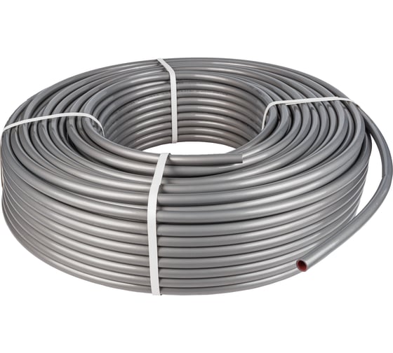 Изображение товара Труба из сшитого полиэтилена ESSAN СТ FLEX EVOH PEX-a STABIL 16x2.6, серый, 100 м ГОСТ32415-2013 13021996