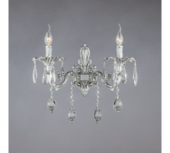 Изображение товара Настенный светильник Bogate's 276/2 strotskis серебряный 00000080886