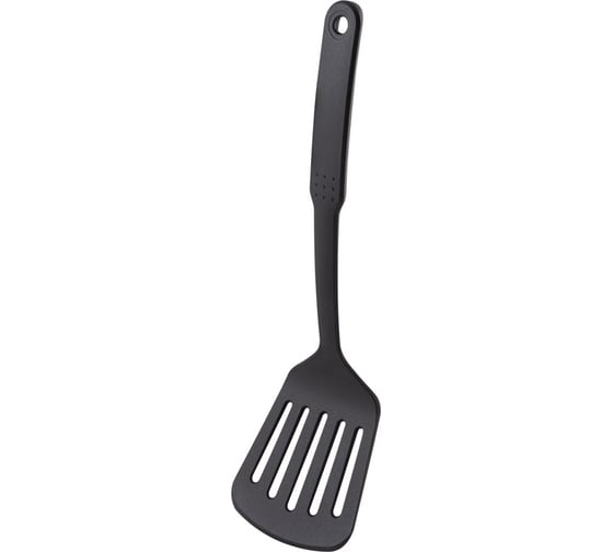 Изображение товара Лопатка с отверстиями Mallony CUOCO черный, нейлон, 31х9 cм 003587