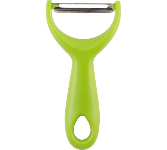 Изображение товара Овощечистка Mallony SEMPLICE 135х66 см, пластиковая ручка, с горизонтальным лезвием 008573