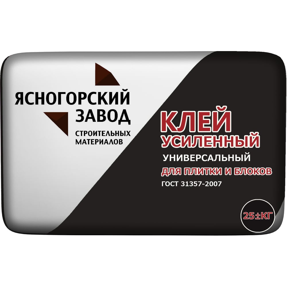 Изображение товара Клей усиленный универсальный для плитки и блоков ЯЗСМ 25 кг 1320 штук 4640013520193