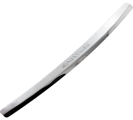 Изображение товара Декоративная накладка бампера Dollex KIA Sportage IV 2018-, загиб, штамп SPORTAGE нерж. сталь NBI-224