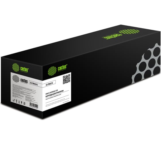 Изображение товара Лазерный картридж Cactus tn-421c голубой, 1800 страниц, для brother hl-l8260cdw/hl-l8360cdw/dc CS-TN421C 1515109