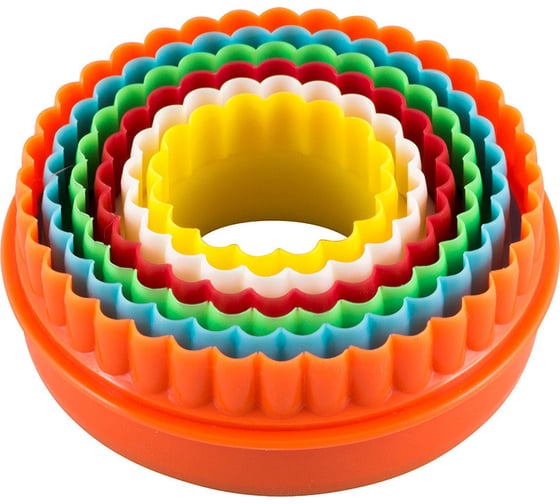 Изображение товара Набор кулинарных форм Mallony Круг в ассортименте 003954