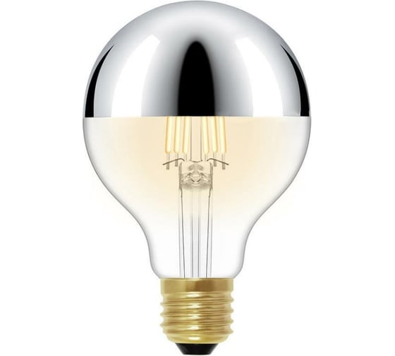 Изображение товара Светодиодная лампа LOFT IT Edison Bulb E27 6Вт 2700K G80LED Chrome LF_G80LED_Chrome