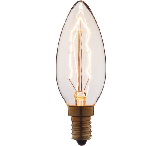 Изображение товара Лампа накаливания LOFT IT Edison Bulb E14 40Вт 2700K 3540-G
