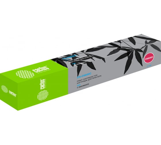 Изображение товара Лазерный картридж Cactus 42918915 голубой, 15000 страниц, для oki c 9600/9600dn CS-O9600C 364773