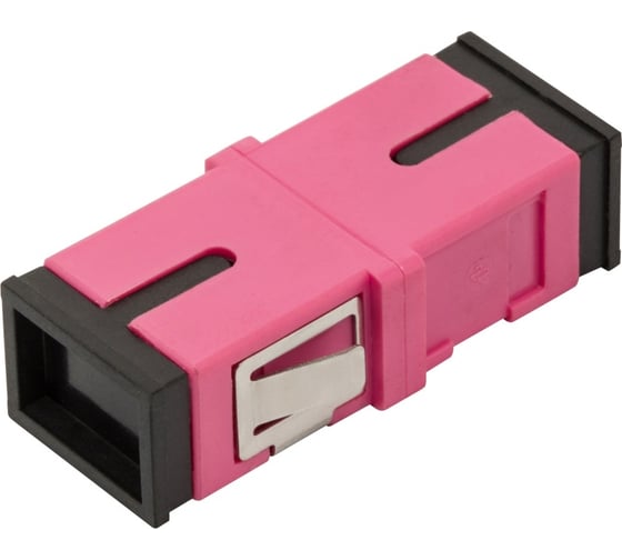 Изображение товара Оптический адаптер LANMASTER SC без фланцев, OM4, симплексный LAN-SC/NF-AM-OM4