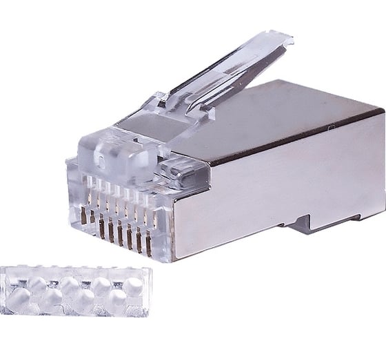 Изображение товара Коннекторы SUPRLAN 8P8C F/UTP Cat.6 3U (RJ-45) (100 pcs) 10-0202