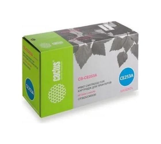 Изображение товара Картридж лазерный CS-CE253A CE253A пурпурный (7000стр.) для HP CLJ CP3525/ CM3530 Cactus 807210