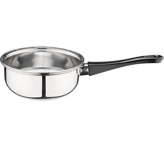 Изображение товара Ковш Mallony Buono нержавеющая сталь, бакелитовая ручка, 0.75 л, диаметр 14 см, однослойное дно 006050