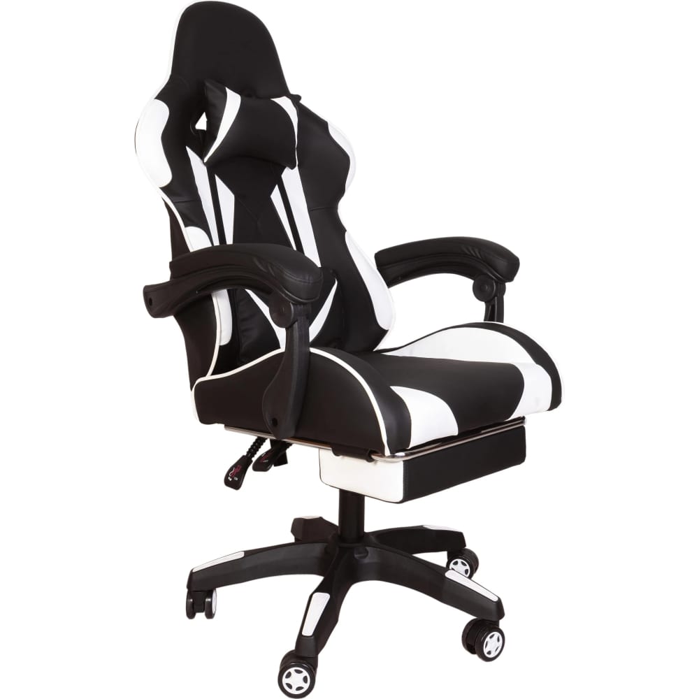 Компьютерное кресло GRAMBER, цвет черный/белый А02 - фото 1
