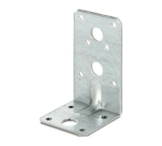 Изображение товара Уголок ALBERTS перфорированный, усиленный, оцинкованный, 90x50x50x2,5 мм 334666