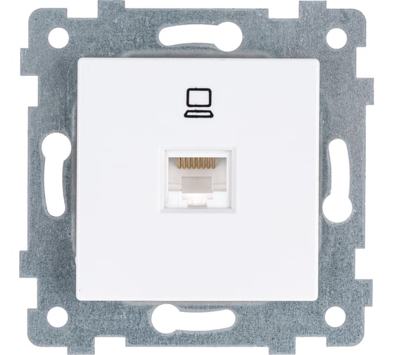 Изображение товара Механизм низковольтной ПК розетки скрытой установки Кунцево-Электро Аксиома РК1-458 121004