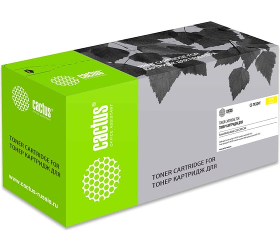 Изображение товара Картридж лазерный CS-TN324Y TN-324Y желтый (26000стр.) для Konica Minolta bizhub C258/C308/C368 Cactus 1413422